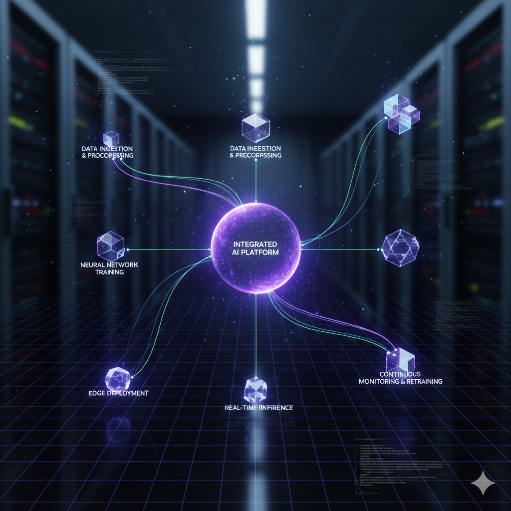 Diagrama de interconexión de sistemas, APIs y automatización